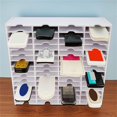 thumbnail image 6 of HONCLL Multifunctional Plastic Stamp Pad Storage Rack Workspaces Storage Solution, 6 of 19