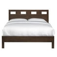 thumbnail image 4 of Modus Furniture Riva Platform Bed in Chocolate Brown-Full, 4 of 7