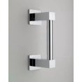 thumbnail image 1 of Jaclo H42-FM-SB Cubix Front-Mount Shower Door Handles, Satin Brass, 1 of 2