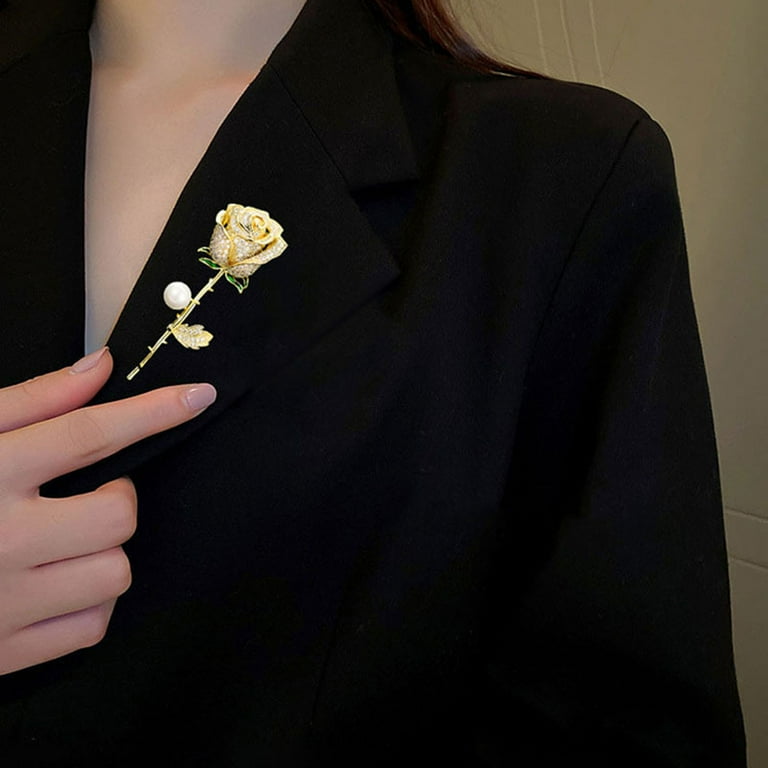 dress brooch for ladies How to Wear a Brooch on a Dress