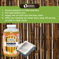 thumbnail image 4 of Forever Bamboo Booster Wood Oil Finish Eco-Friendly UV, Water-Resistant Bamboo Fences, Poles, Outdoor Furniture, 32 oz., 4 of 5
