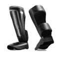 thumbnail image 1 of Espinilleras Kick Boxing Engrosado Artes Marciales NegroTalla: S, 1 of 5