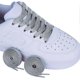 thumbnail image 2 of ZHAOCHENG 2 pares de cordones con purpurina, cordones planos color plata, 2 of 5