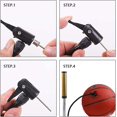 thumbnail image 5 of 20 paquetes de agujas de inflado de bomba de aire, aguja de bomba de balón deportivo de fútbol agujas de inflado de baloncesto de acero inoxidable aguja de bomba de aire para balones de fútbol Ba esquí esquí Gafas de esquí, 5 of 5