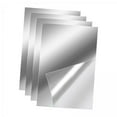 thumbnail image 1 of DOLITY 2x4 Pieces Wall Stickers Mirror Wall Mirror Tiles Sticky for Background, 1 of 9