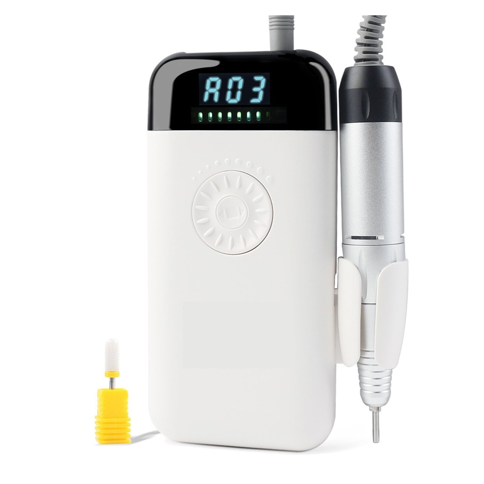 35000RPM Nail Drill Machine USB Rechargeable Electric Nail Sander For Gel Removing Professional Manicure Machine Equipment ,Low Noise