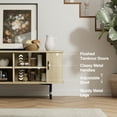 thumbnail image 5 of Veanerwood 47''W Natural Storage Cabinet, 5 of 5