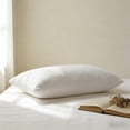 thumbnail image 5 of 2pcs 100% Cotton Standard Pillowcase - Non-Slip Moisture-Wicking Bedding, Natural Soft Breathable Pillow Cover, Durable Machine-Washable Sleep Accessory, Premium Home Bedding, 29.1*18.9in, White, 5 of 6