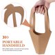 thumbnail image 3 of unbranded 5Ud Bolsas Para Ramos De En Papel Café Con Asas Portátiles Y Simple Para Almacenamiento, 3 of 6