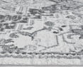 thumbnail image 5 of Luxee Designs Alexandria Collection 2x3 Area Rug, Medallion Rugs for Doorstep, Hallway, Entryway, Kitchen, Office, Pet Friendly, Low Pile, High Traffic Area, Stain Resistance - Dark Gray, 5 of 10