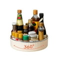 thumbnail image 4 of Spice Rack Organizer for Cabinet,11.4 Inch Round Lazy Susan Turntable Organizer - For Refrigerator Cabinets Fridge Spices Fruit Dining Table Kitchen Cosmetics, 4 of 9