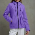 thumbnail image 1 of HUITKMM Women Fall Jacket Unisex Lightweight Windproof Breathable Jacket for Spring and Autumn, 1 of 5