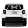 thumbnail image 4 of Jeep Renegade in 3D Black on Black Metal License Plate Frame, 4 of 8