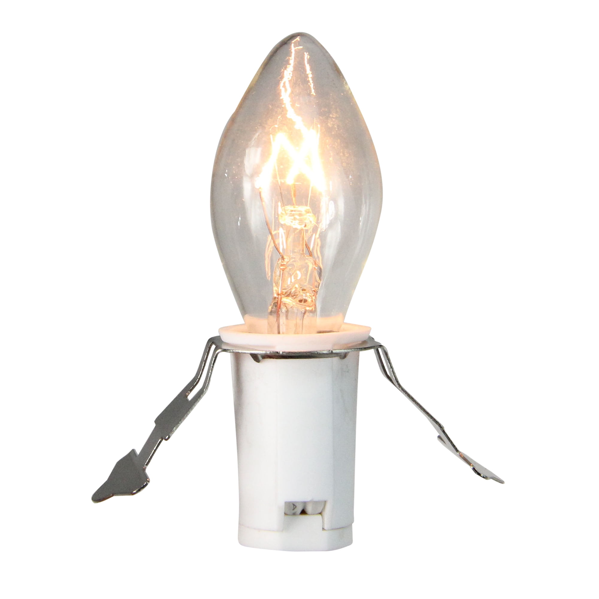 Westinghouse Clear C7 Replacement Christmas Light For Villages White