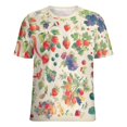 thumbnail image 5 of Various Fruits Women's T-Shirt Short Sleeve T Shirts Tops Tee Ladies Loose T, 5 of 6