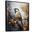 thumbnail image 2 of Designart "Ethereal Neutrals Depict Spiritual Avians" Animals Bird Floater Framed Wall Art Prints, 2 of 5