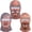 3 Styles Set, variant on Old Man Ski Mask, 3D Printed Funny Realistic Face Balaclava, Full Neck Coverage Winter Face Cover, Novelty Winter Face Cover for Skiing Snowboarding Outdoor Parties and Funny Gifts