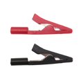 thumbnail image 3 of Sonda de Prueba Abrazadera Conector Pinza Cocodrilo Aislada 2X Rojo + Negro, 3 of 5