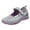 Grey, variant on KI-8jcuD Shoes For Diabetic Women Fashion Summer And Autumn Women Shoes Fly Woven Mesh Breathable Lightweight Hook Loop Casual Women'S Wedge Sneaker Sneaker Boots For Women Sneaker Socks For Women S