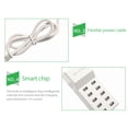 thumbnail image 4 of SPRING PARK 10 Ports USB Fast Charging Station Power Adapter Phone Tablet Camera Charger Hub, 4 of 6