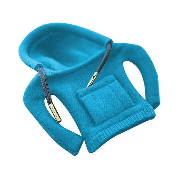10uds. Kit de manija de palanca creativa con capucha y estilo a la moda para cambio de coche, color azul