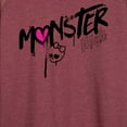 thumbnail image 3 of Monster High - Graffiti Logo - Women's Lightweight French Terry Long Sleeve Shirt, 3 of 5