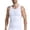 White, variant on Uikmnh Men's Slim Fit Vest Shirt Waist Top Compression Shapewear Tanks Body Undershirt for Toning Abdomen