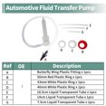 thumbnail image 3 of Bomba de transferencia de fluidos automotrices Unique Bargains 30cc para botellas adecuada para transferir líquido de transmisión, anticongelante, aceite de motor, líquido de frenos, 3 of 6