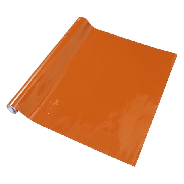 Envoltura Protectora de Automóvil Naranja Unique Bargains 1.48ft x 59.84inch Cubierta de Vinilo Exterior Interior 5.5mil 1 Pc Universal