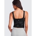 thumbnail image 2 of Remera CRZ YOGA Butterluxe Cuello Cuadrado Ajustada Negra M, 2 of 6