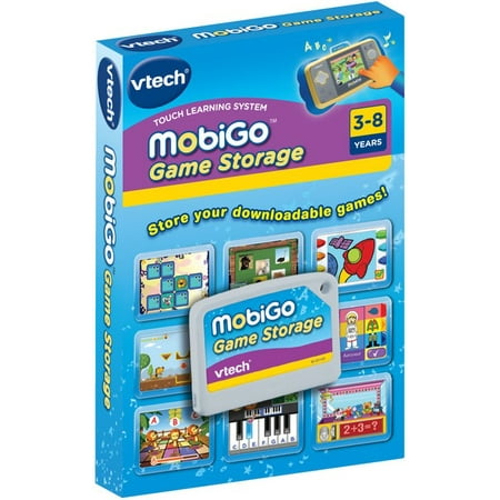 Vtech MobiGo Game Storage - Downloadable Games Cartridge: Stores Up to 30 Games