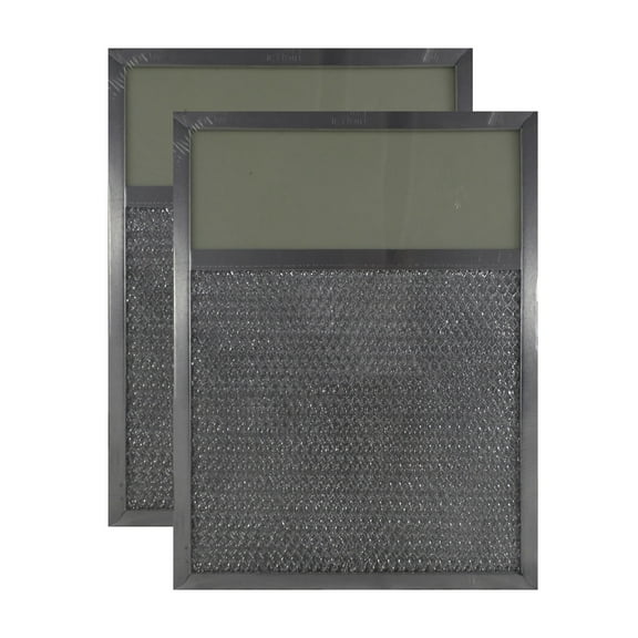 Air Filter Factory 9 x 12 x 5/16 Aluminum Lens Grease Filters 2-Pack