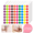 70 Pcs Colored Dot Stickers, variant on AGCAN 50 Pcs Colored Dot Stickers, 3/4" Removable Round Circle Stickers, Multicolor Coding Label for Office,Classroom,Family