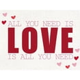 thumbnail image 3 of Allen, Kimberly 14x12 Black Modern Framed Museum Art Print Titled - All You Need is LOVE, 3 of 5