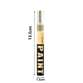 thumbnail image 2 of Gold Weather Stone Marker Pen Sunproof Paint for Easy Application on Gravestone Monument Paint 20ml, 2 of 5