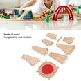 thumbnail image 3 of Educational DIY Wooden  Track Set Building Toy for Toddlers Kids Expansion Pack, 3 of 7