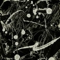 thumbnail image 2 of Wang, Melissa 15x15 Gold Ornate Wood Framed with Double Matting Museum Art Print Titled - Ink Line Abstract VI, 2 of 4