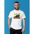 thumbnail image 2 of Blowing Bubbles T-Shirt Men -Wilfred Hildonen Designs, Male XX-Large, 2 of 4