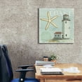 thumbnail image 3 of Epic Graffiti 'Beach House II' by Lisa Audit, Canvas Wall Art, 26"x26", 3 of 8