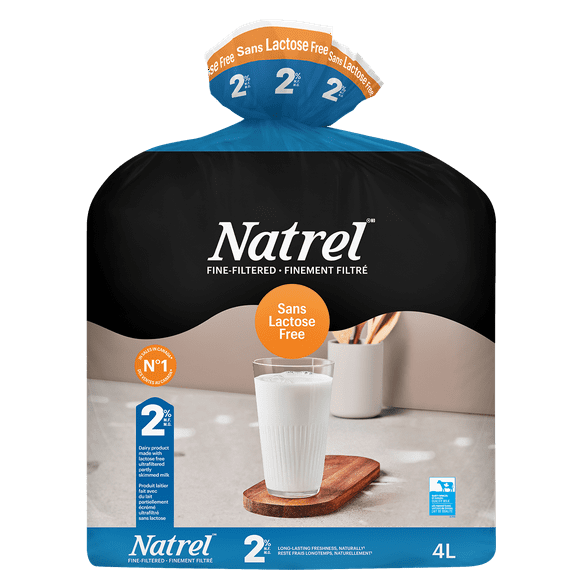 Natrel Lactose Free 2%, 4 L