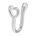 thumbnail image 6 of HOOUN Fake Piercing Nostril Clip Fashion Cartilage Earrings Nose Cuff Ring Jewelry -7, 6 of 9
