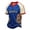 C2-Blue, variant on Homeyce Mexico Soccer Jersey T-Shirt for Men Retro 2026 National Team Short Sleeve V Neck Fan Game Day Sport Tee,Blue L