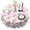 Pink Breast Cancer-3, variant on Pink Breast Cancer Round Tablecloth 60"x60",Wrinkle Wipeable Table Cloth for Kitchen Dining Room Picnic Patio Party