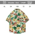 thumbnail image 2 of Camisa casual de manga corta regular para hombre, camisas vintage, camisa de playa estampada, top de verano, 2 of 6