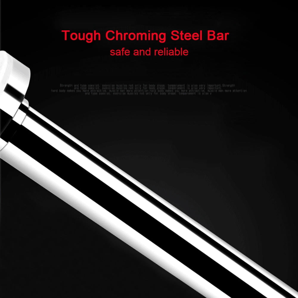 Rupoun Adjustable Home Gym Pull‑Up Bar – 440lb Capacity, 80‑130cm Length, Anti‑Skid Rubber, Padded Grips, Multi‑Exercise Fitness Equipment