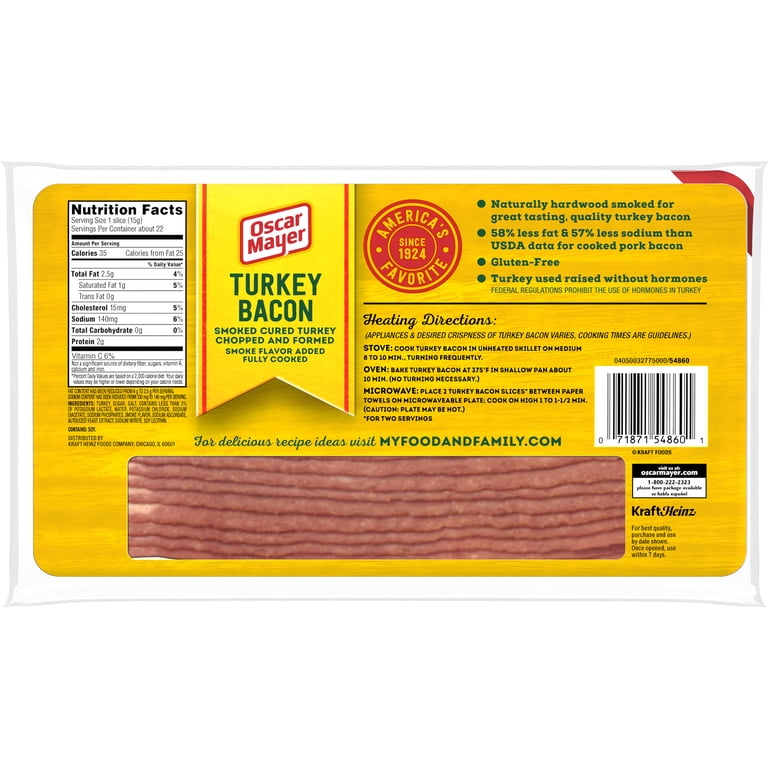 Turkey Bacon Nutrition Facts Per Slice Nutrition Ftempo