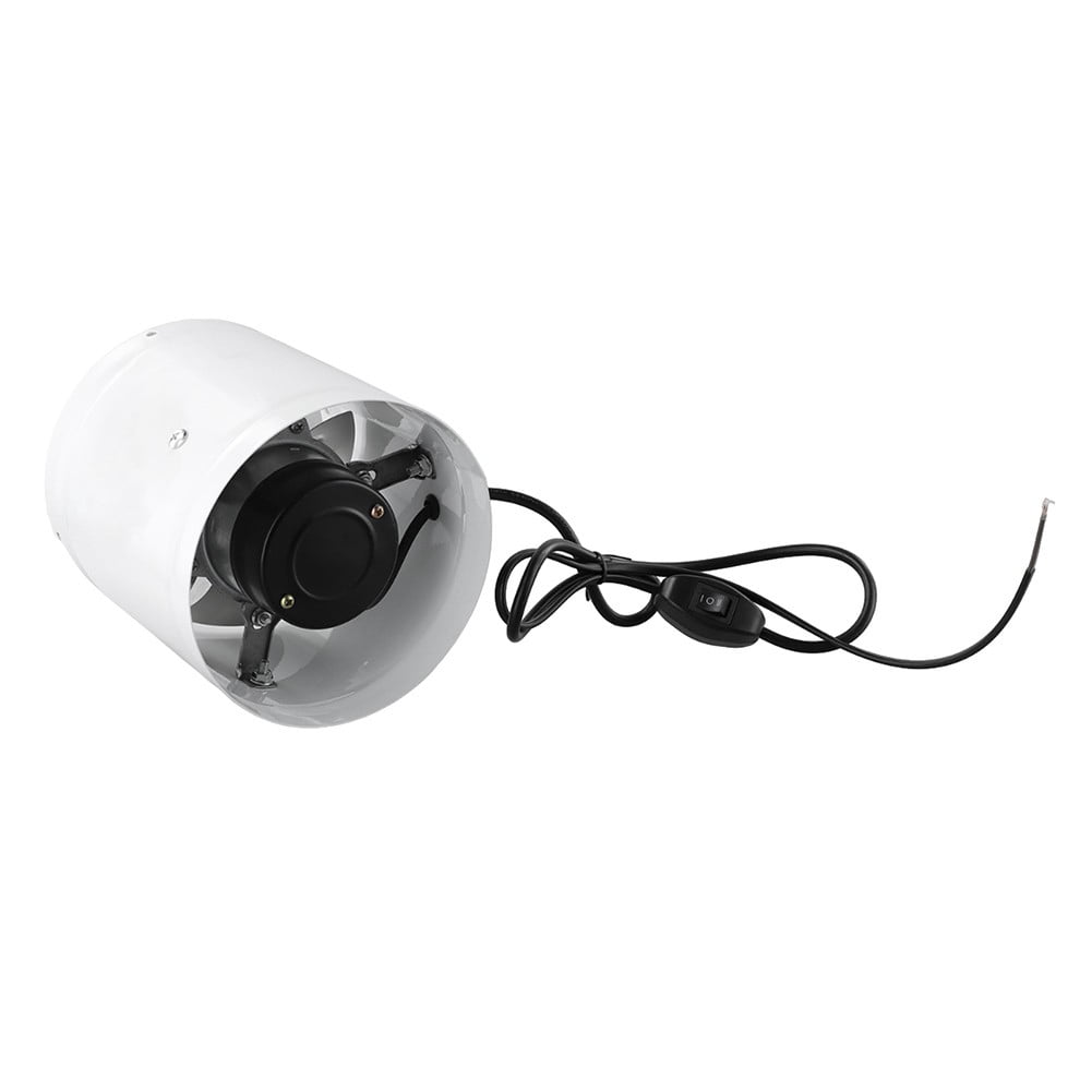 6inch/150mm Extractor Fan Smoke Extractor Duct Fan Two-way Air Supply Pipe Fan