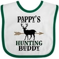 thumbnail image 3 of Inktastic Pappys Hunting Buddy Bow Hunter Boys or Girls Baby Bib, 3 of 4