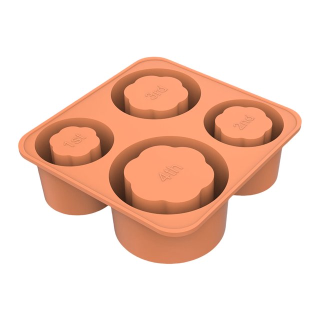 Molde Silicona para Cubitos Hielo 40 Oz 30 20 Y 14 (ámbar)