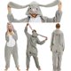 thumbnail image 1 of Pijamas de animales de Totoro Kigurumi para mujeres y adultos, ropa de dormir cálida de invierno, disfraces de Anime, mono de dibujos animados, novedad, 1 of 4
